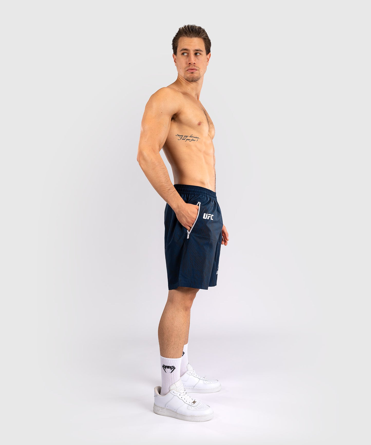 UFC Fusion by Venum Fight Week Herren Performance Short - Ozeanisches Blau