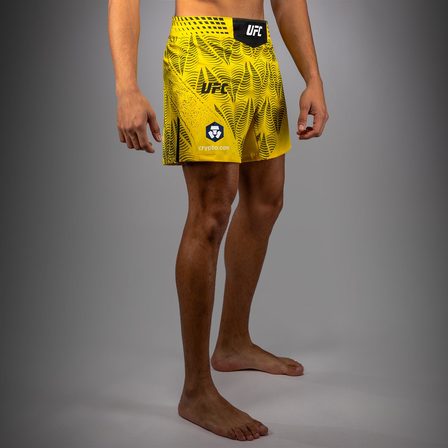 UFC Zenith by Venum Authentic Fight Night Kurze Passform Fight Short Herren Personalisiert - Gelb