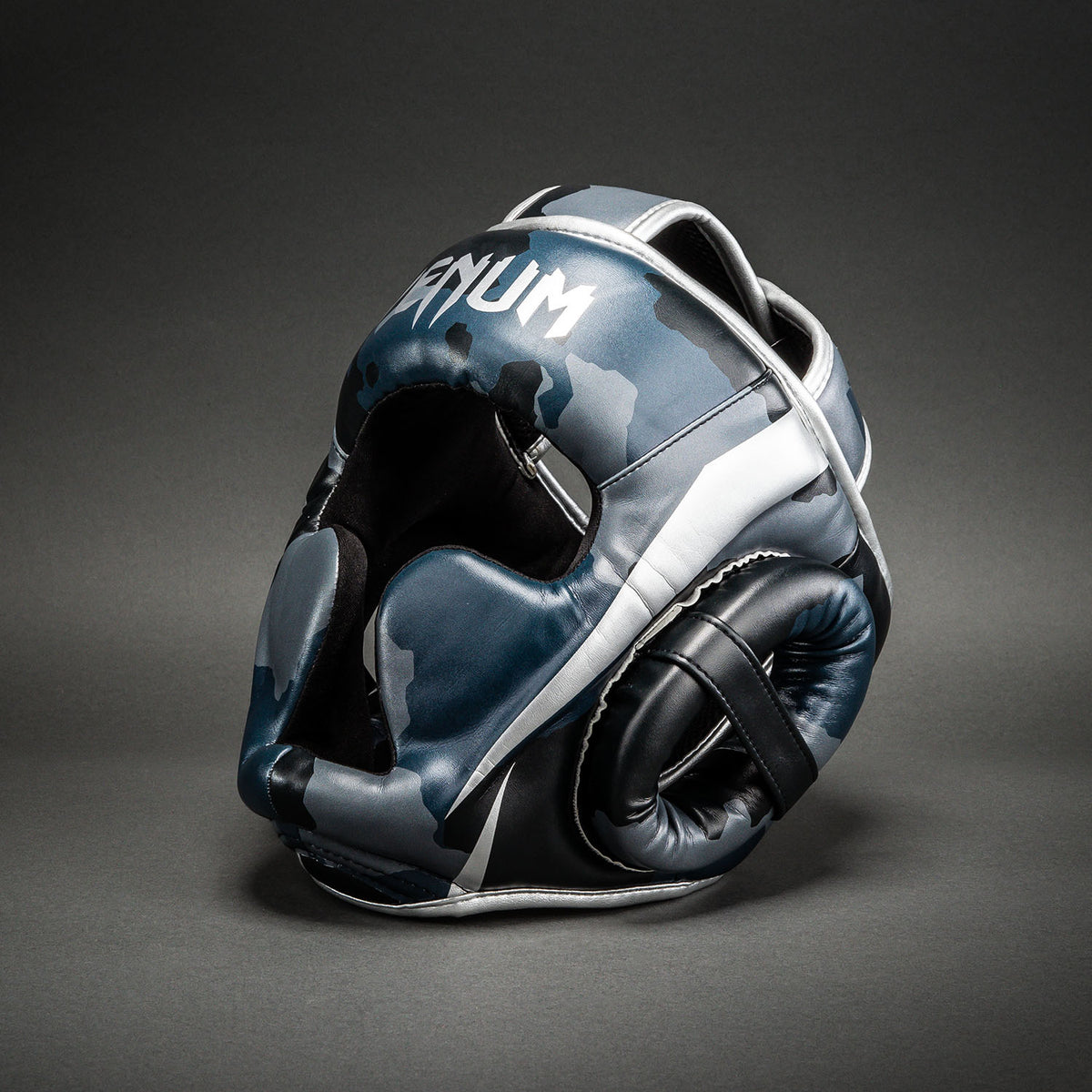 Venum Elite Camo Kopfschutz – Dunkelmarineblau/Blau