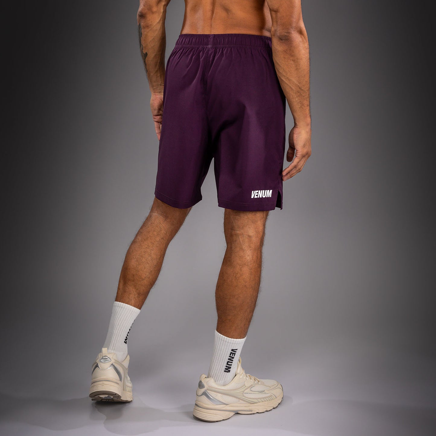 Venum Contender Trainingsshorts - Dunkelviolett/Weiß