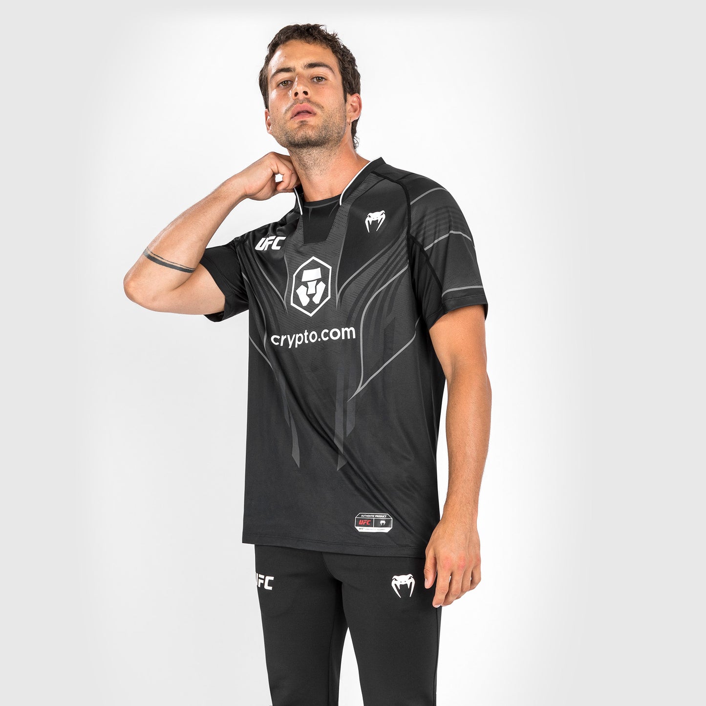 UFC Venum Authentic Fight Night 2.0 Männer Walkout Jersey - schwarz