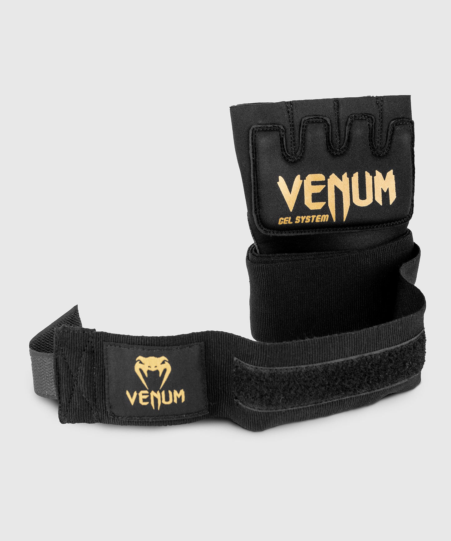 Venum Kontakt Gel Handschuh Wraps - Schwarz/Gold