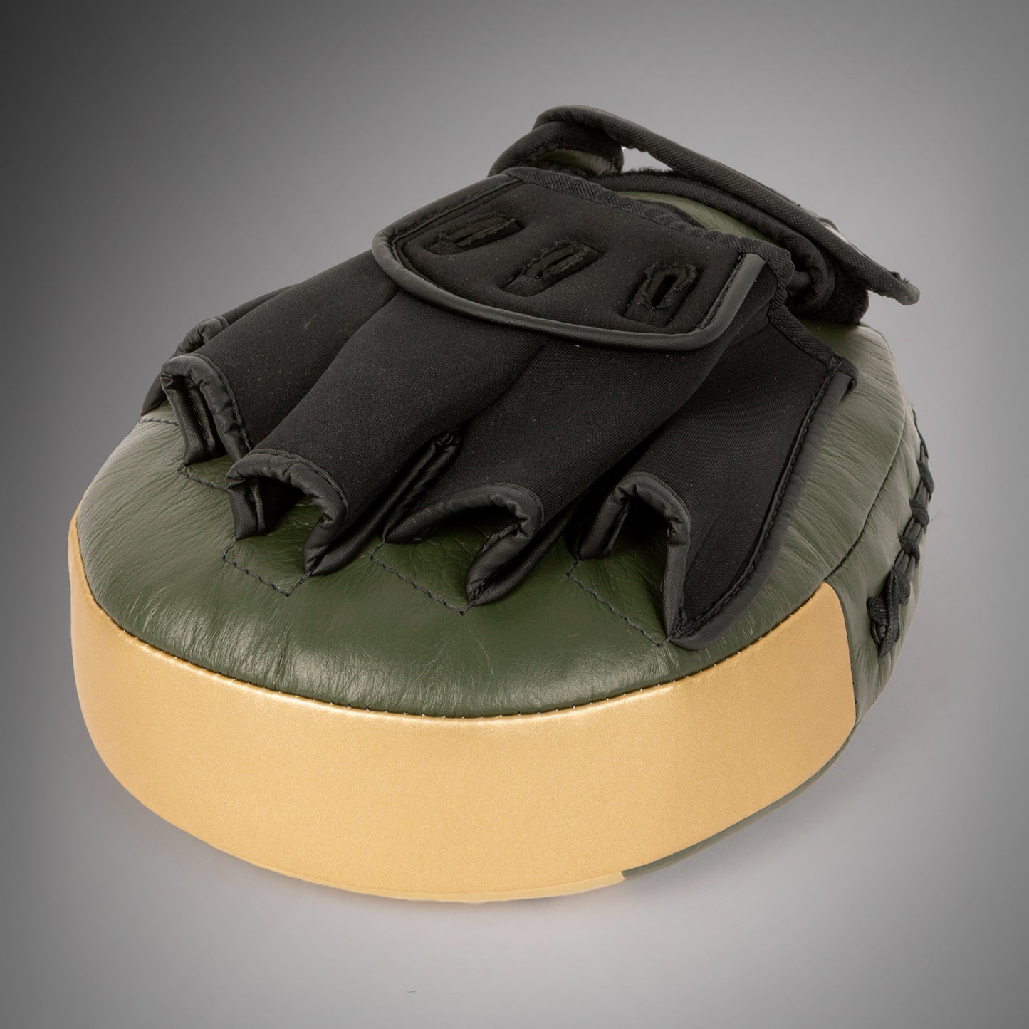 Venum Pro Boxing - Large Punch Mitts (Paar) - Khaki/Gold