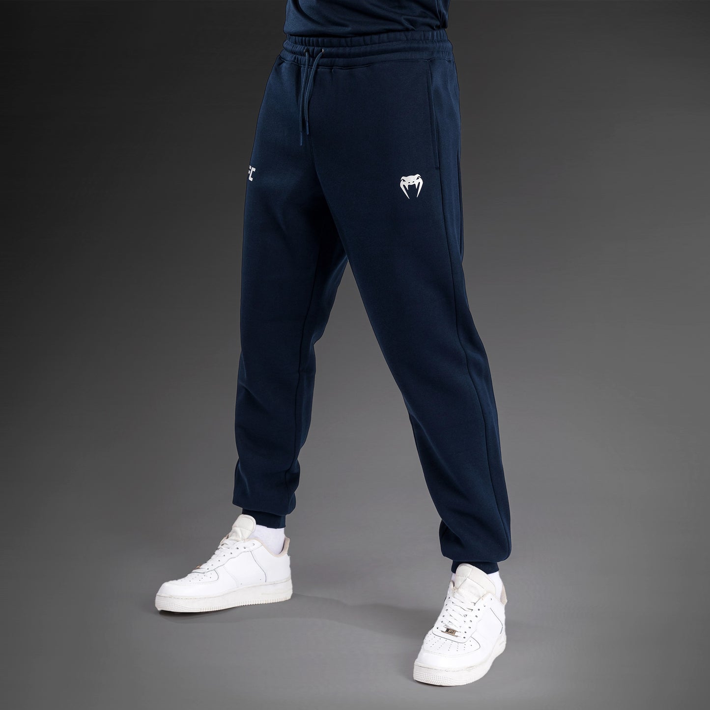 UFC Fusion by Venum Fight Week Herren Baumwollhose - Solid Ozeanisches Blau
