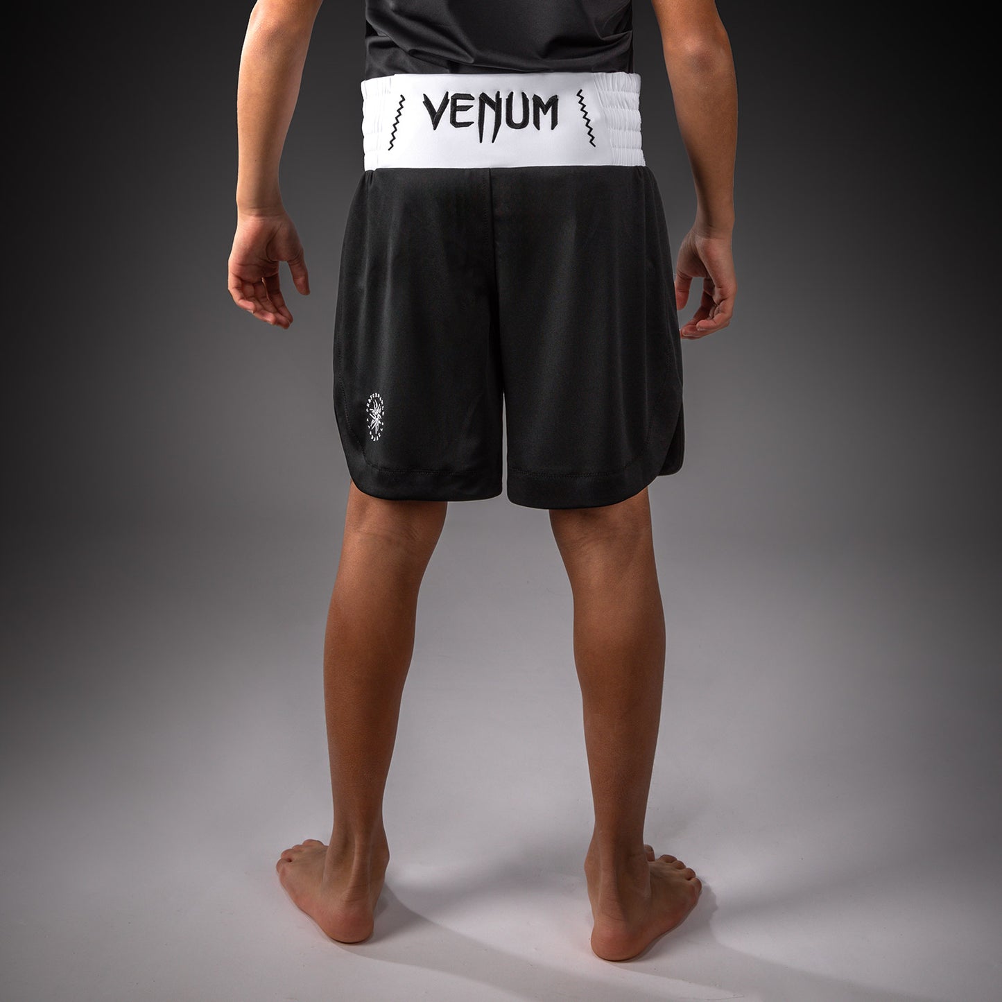 Venum Classic Boxshorts Für Kinder – Schwarz/Weiß