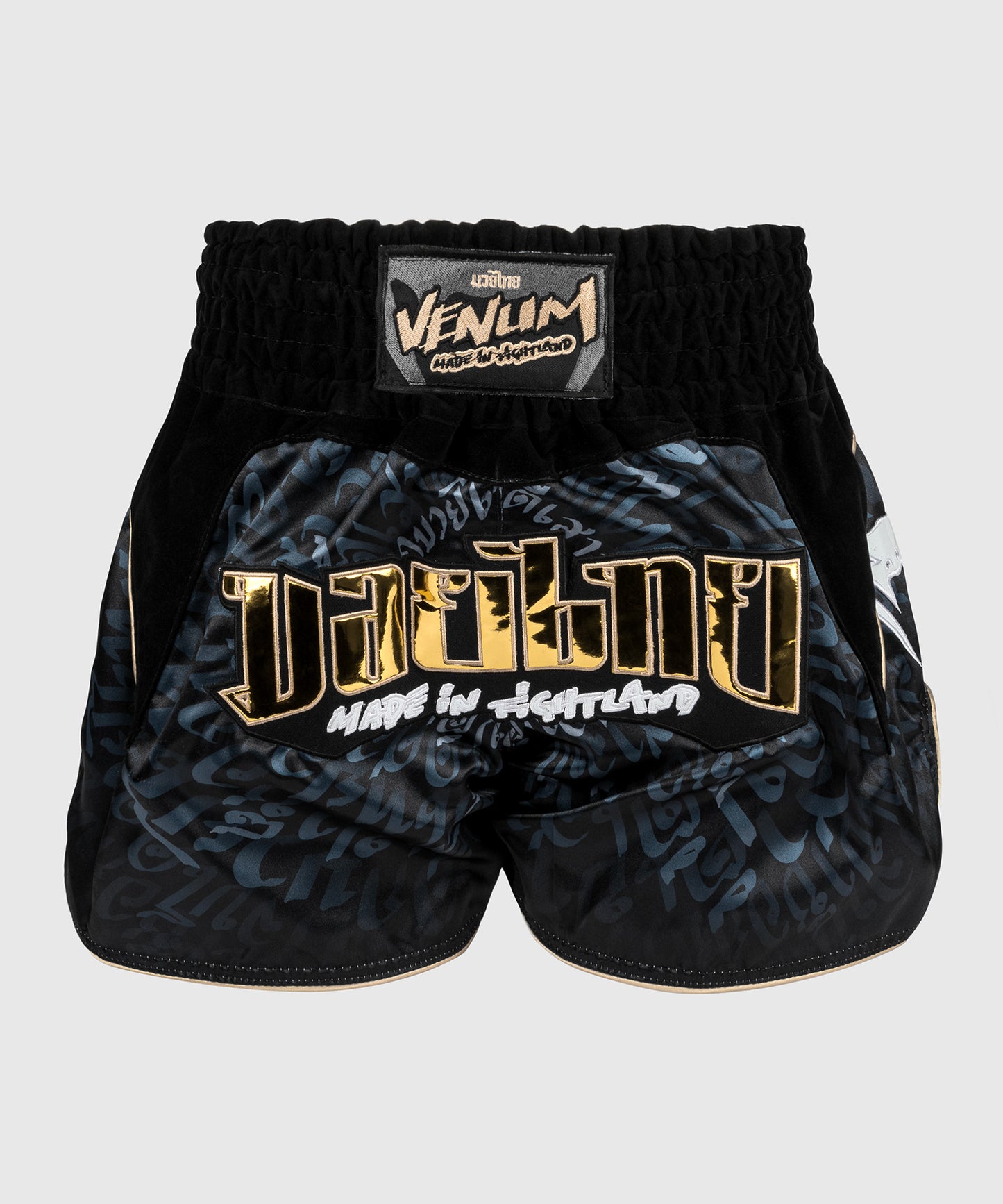 Venum Attack Muay Thai Shorts - Schwarz/Grau
