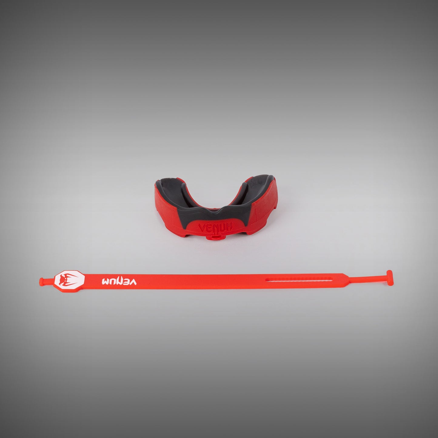 Venum Predator Mundschutz Mit Riemen/Ohne Riemen - Rot/Schwarz