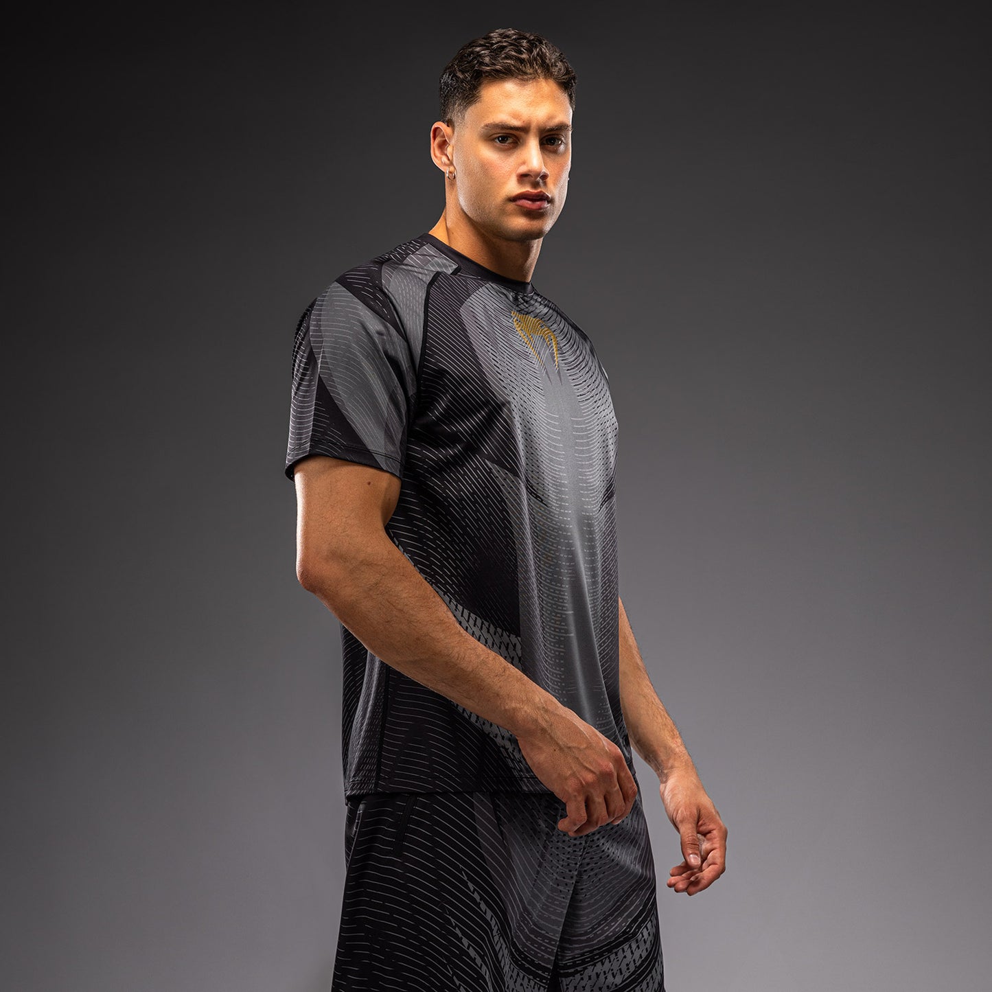 Venum Galactic 3.0 Dry-Tech T-Shirt - Schwarz/Gold