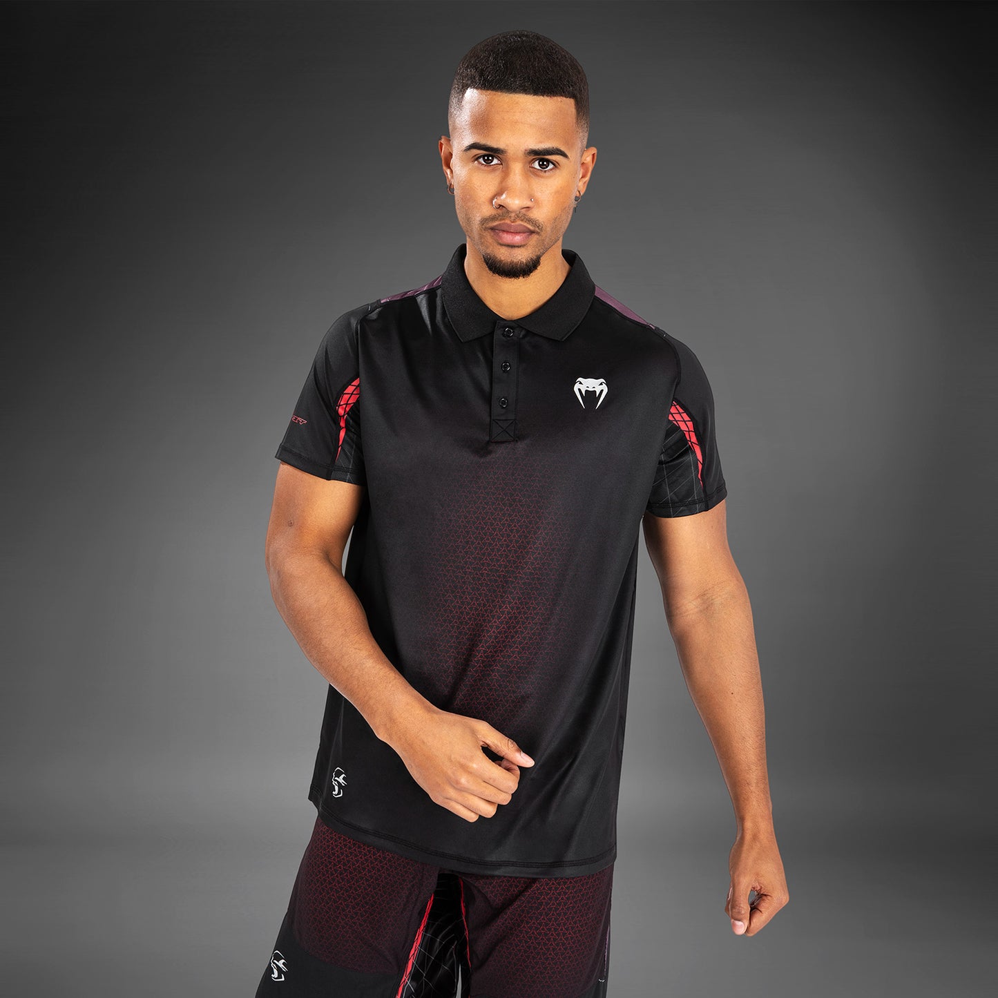 Venum x Dodge Banshee Dry Tech Polo für Männer - Schwarz