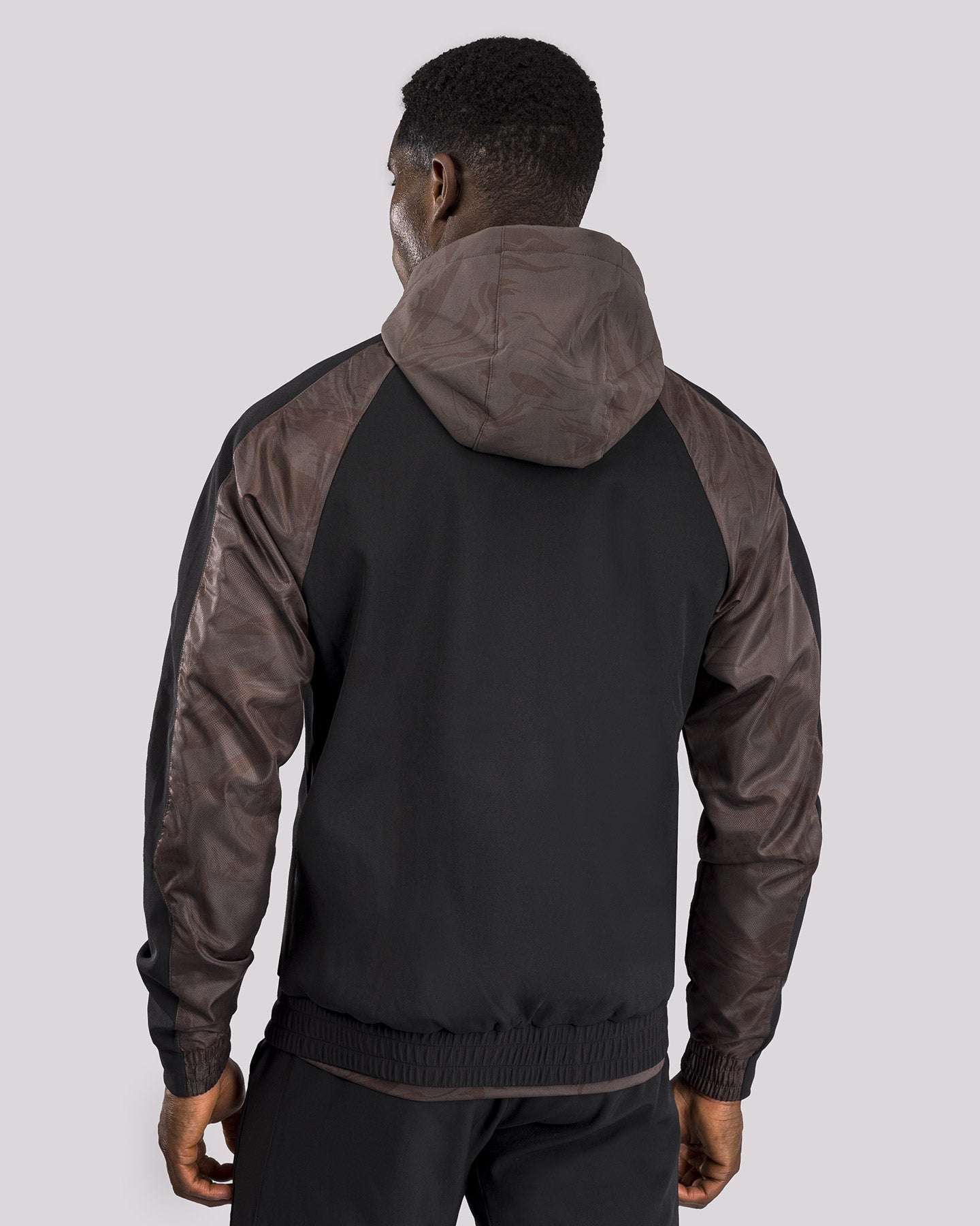 UFC Fusion by Venum Fight Week Herren Zip Hoodie - Erdiges Braun