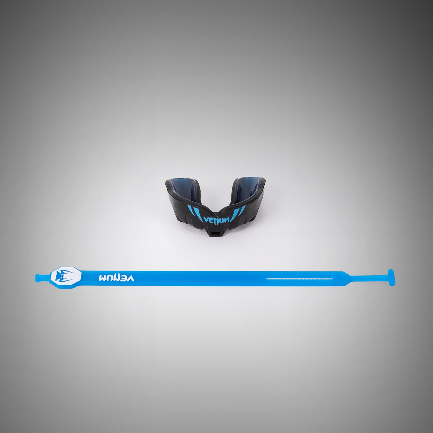 Venum Challenger Kinder Mundschutz Mit Riemen/Ohne Riemen - Schwarz/Blau