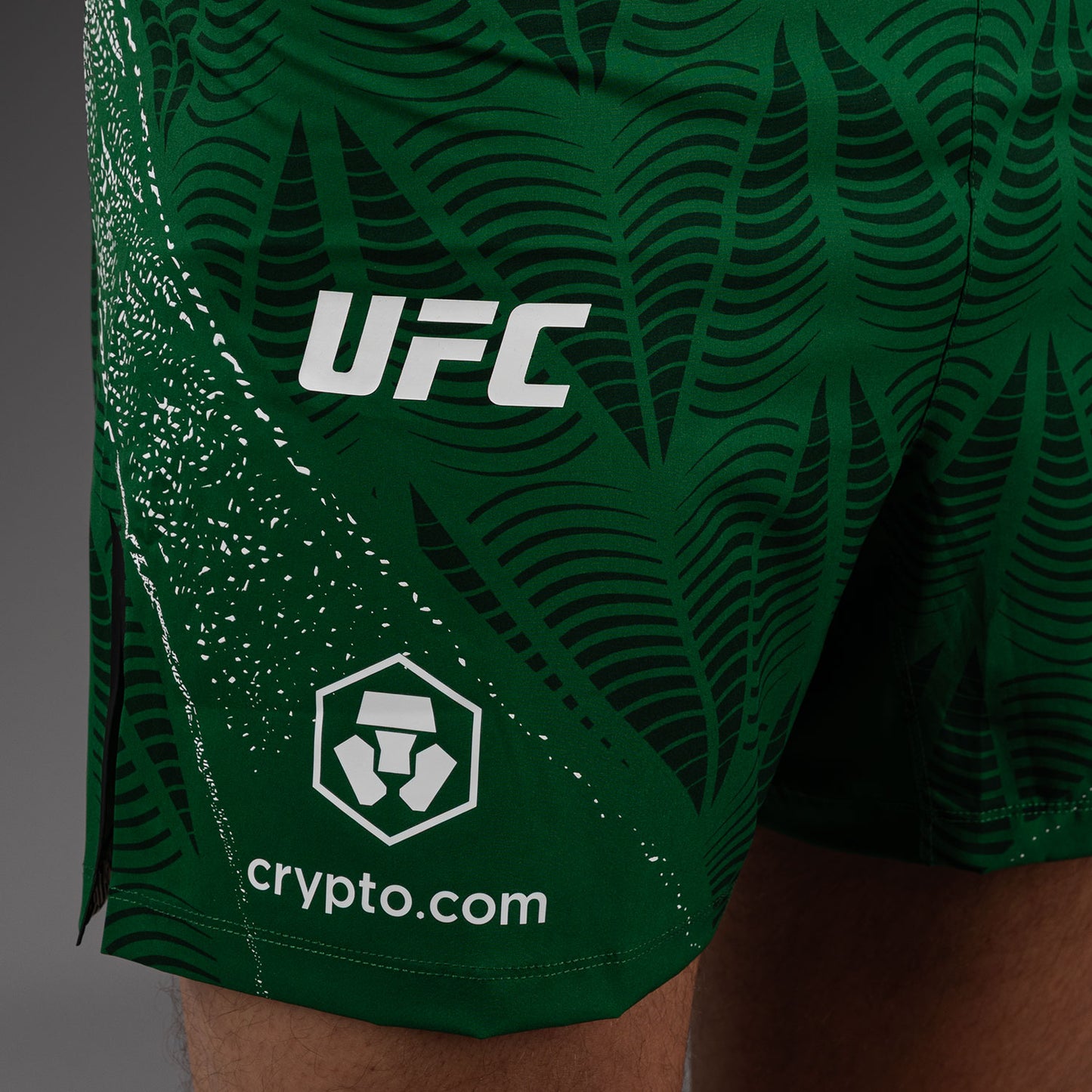 UFC Zenith by Venum Authentic Fight Night Kurze Passform Fight Short Herren Personalisiert - Grün