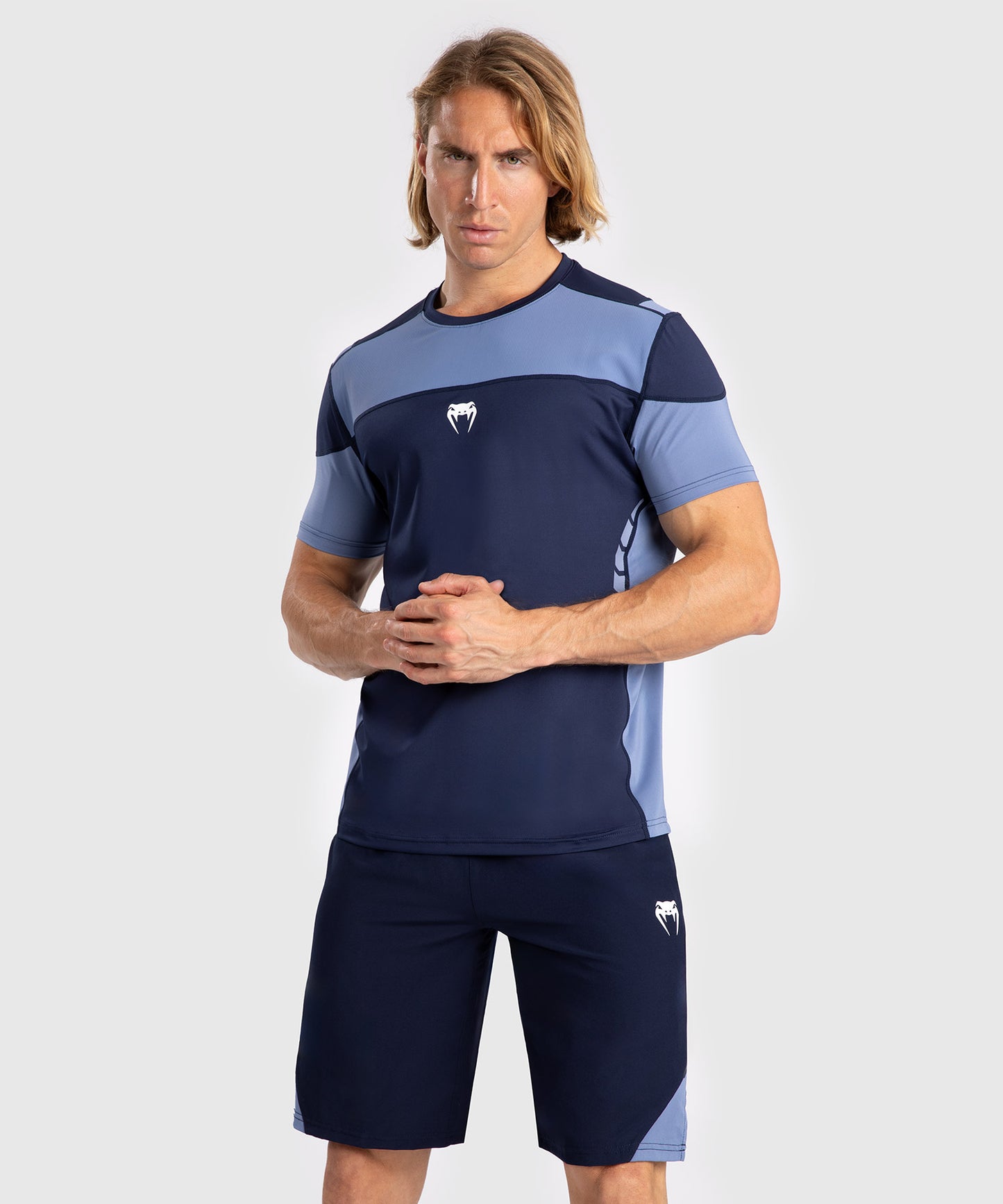 Venum Tempest Herren Dry-Tech T-Shirt - Marineblau/Blau