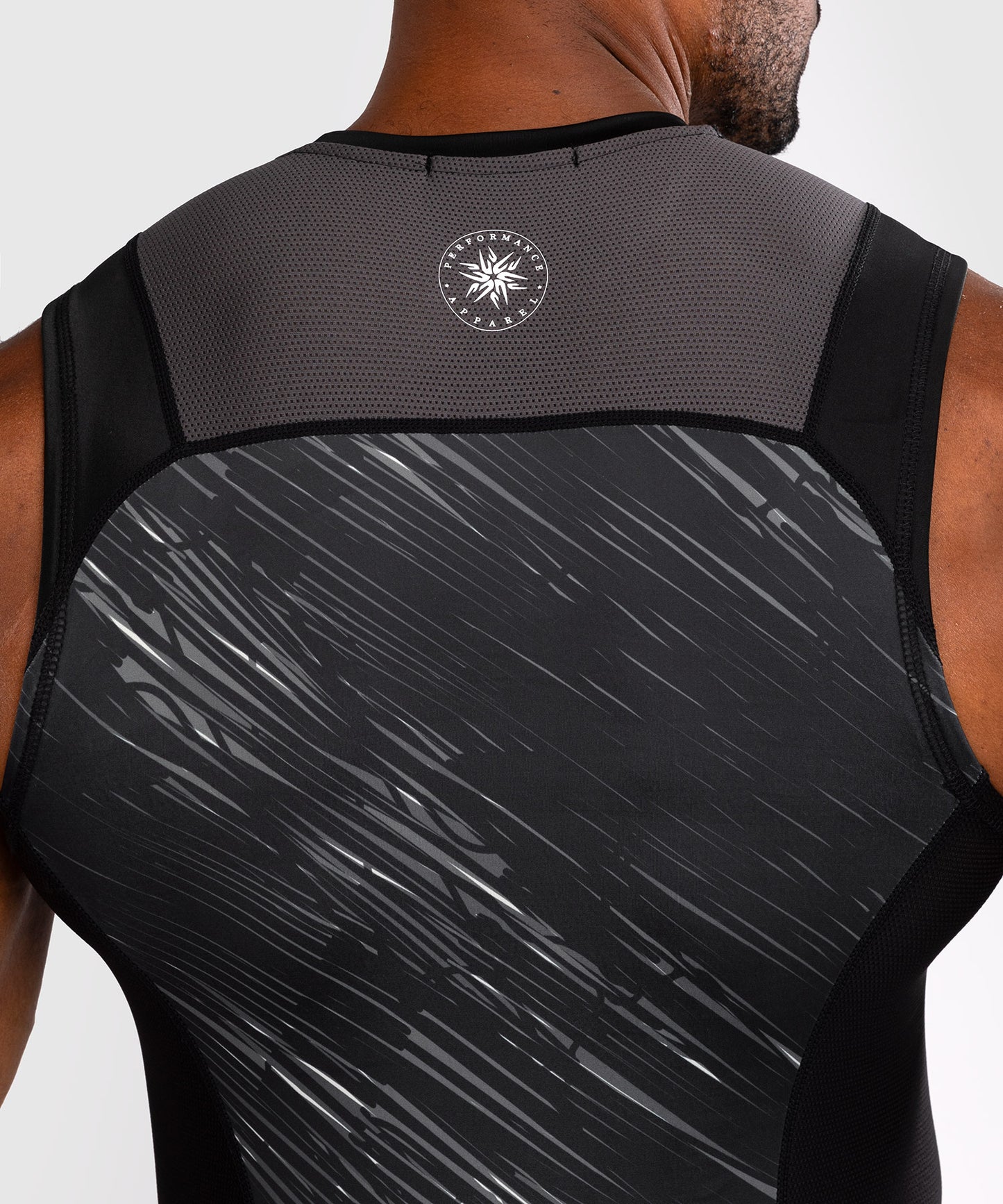 Venum Rapid Ärmelloses Rashguard - Schwarz/Sturmgrau