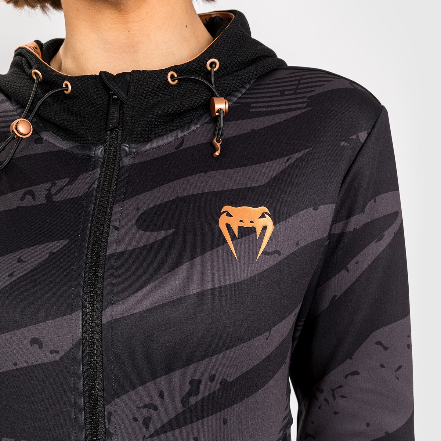 UFC Adrenaline by Venum Fight Week Frauen Zip Hoodie - Urban Camo