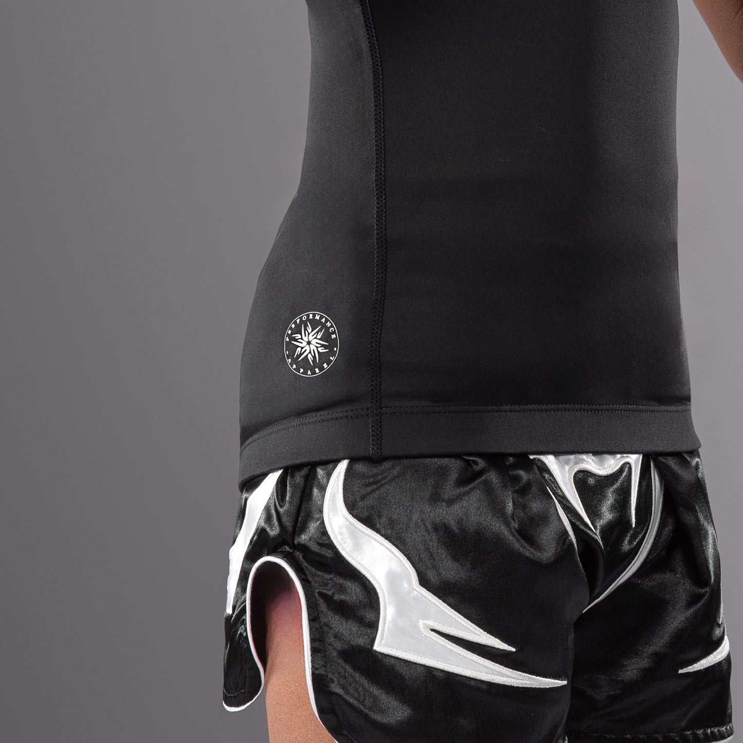 Venum Contender Kinder Rashguards Kurzarm - Schwarz
