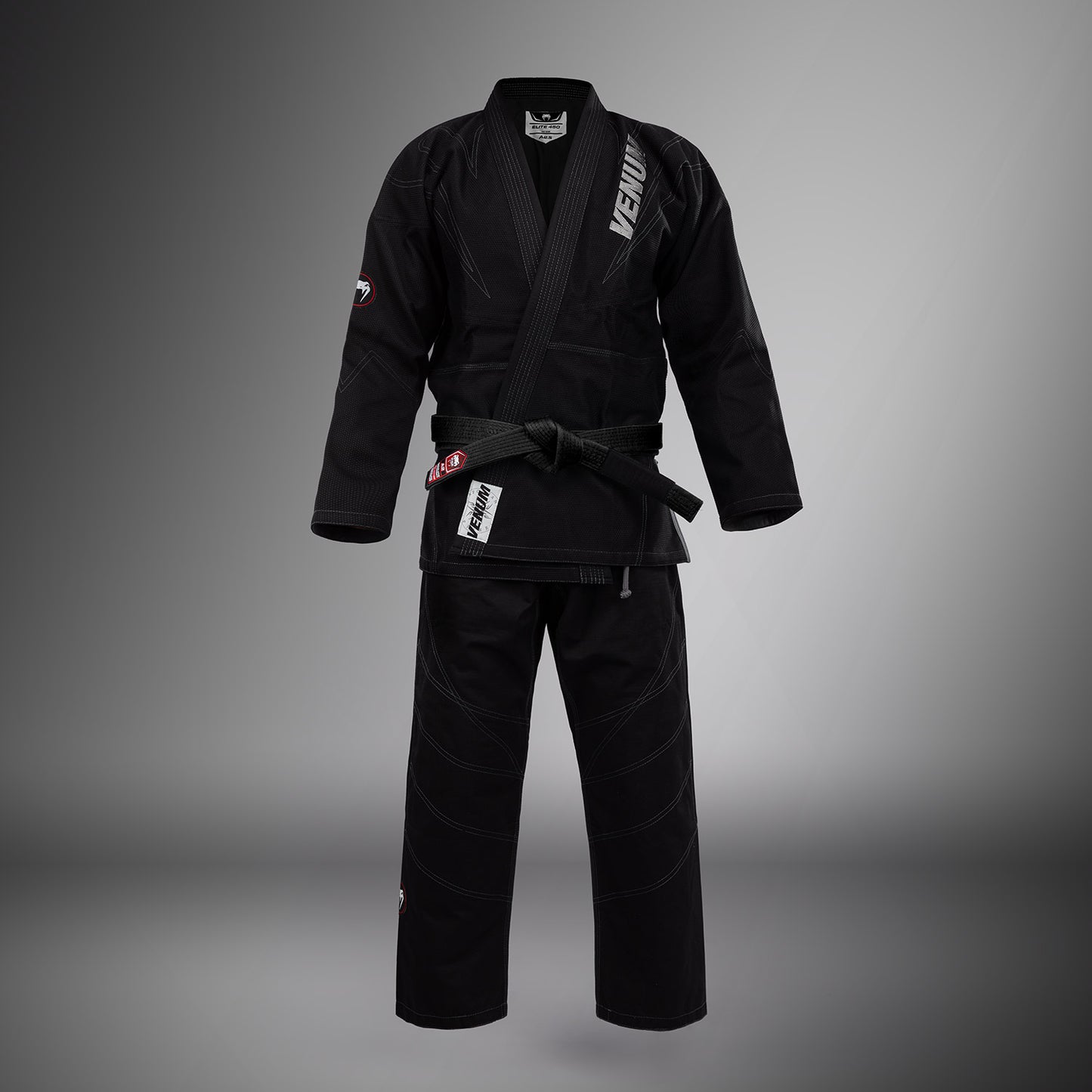 Venum Elite 5.0 Brazilian Jiu Jitsu Gi (450 gsm) - Schwarz