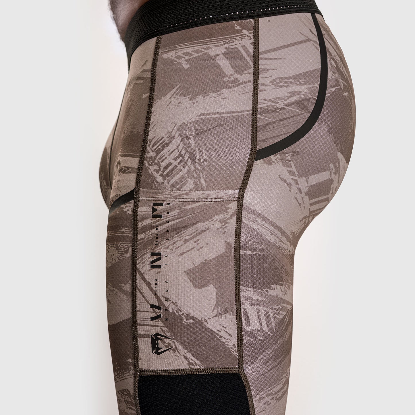 Venum Electron 3.0 Kompressionshosen - Sand