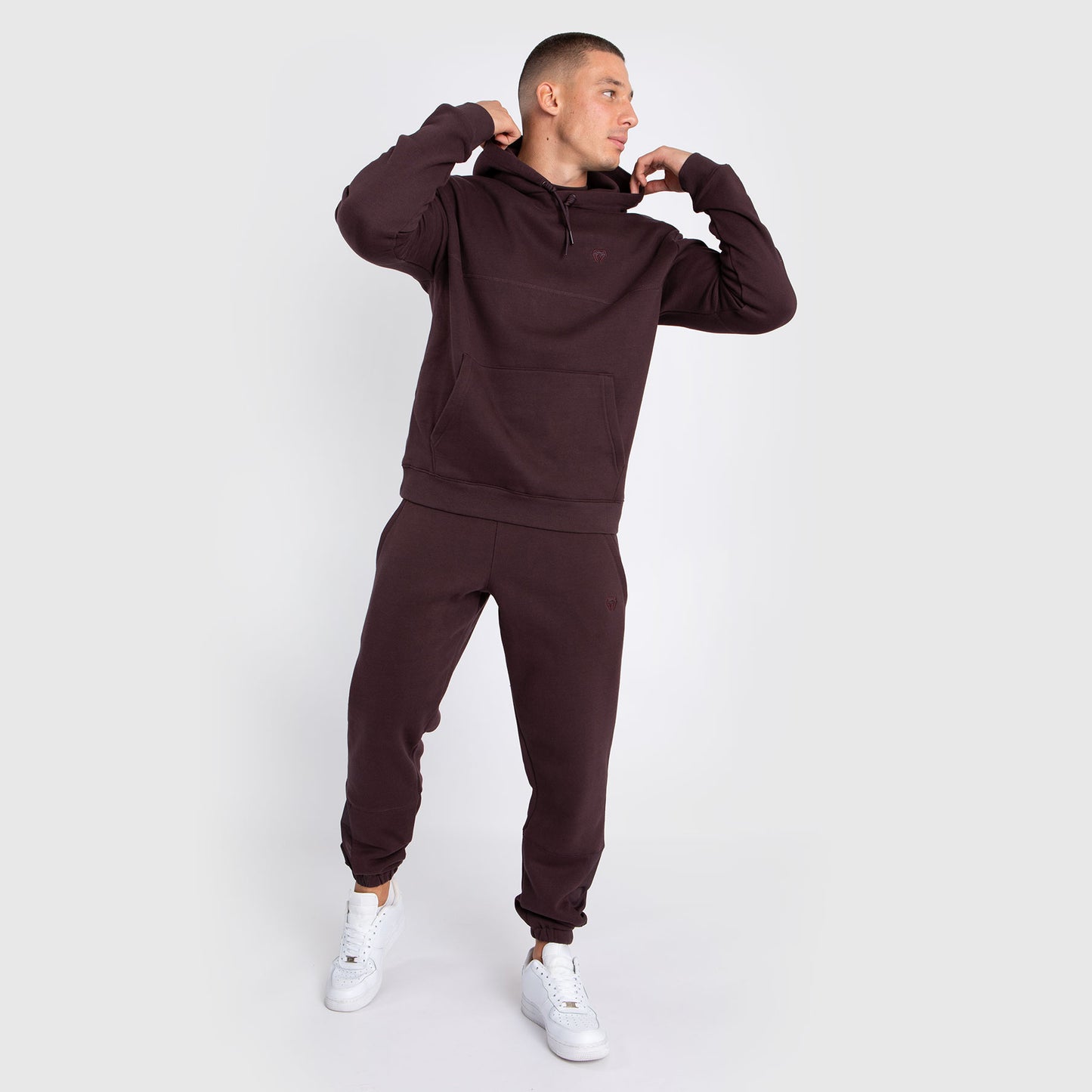 Venum Silent Power Hoodie - Dunkelbraun