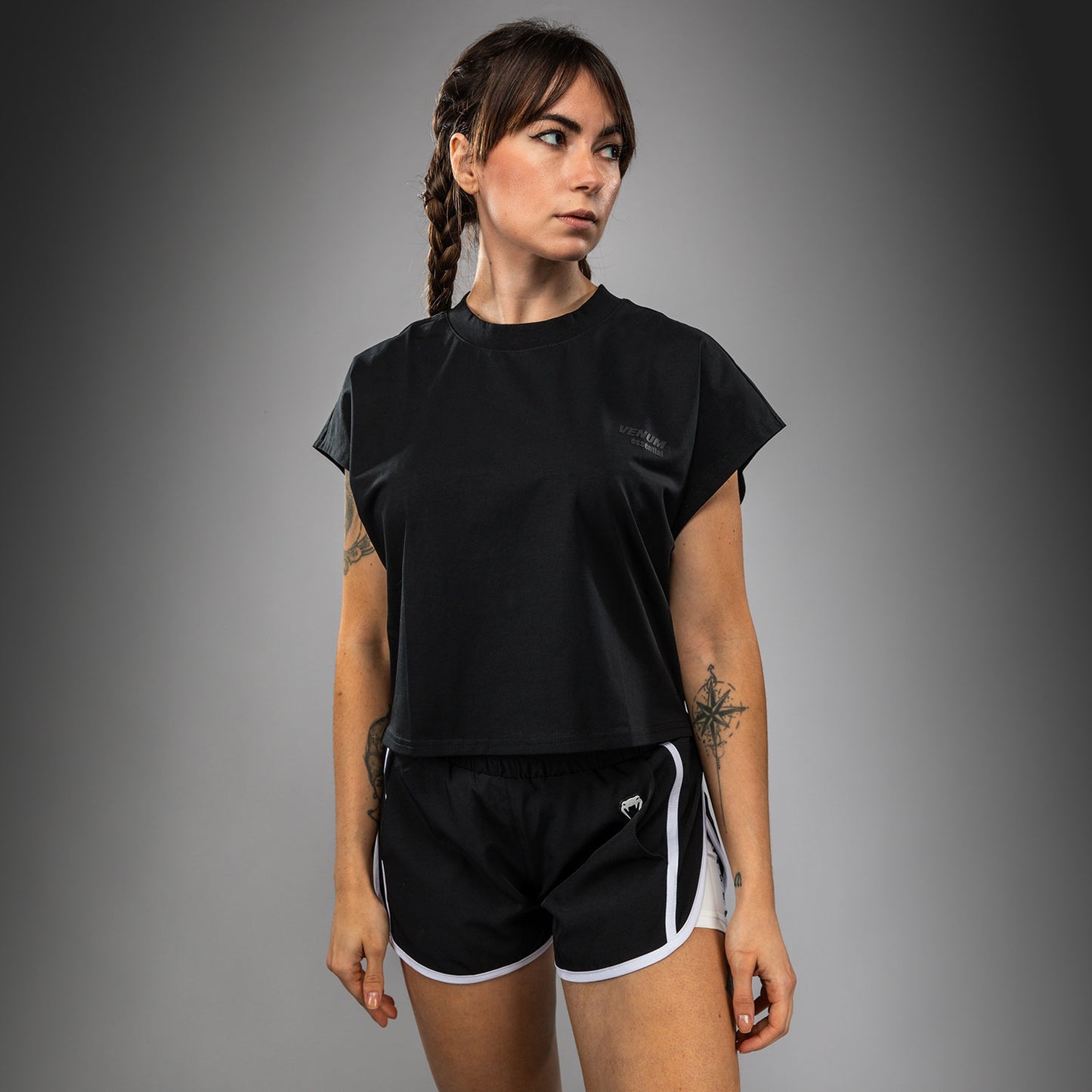 Venum Twilight Damen T-Shirt - Schwarz