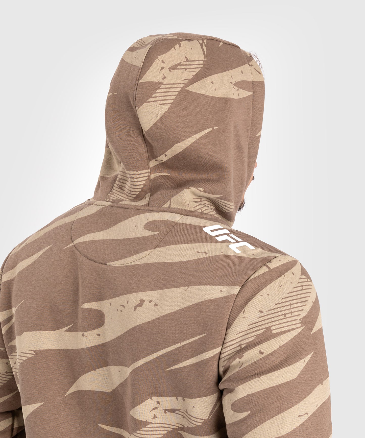 UFC Adrenaline by Venum Fight Week Herren Pullover Hoodie - Desert Camo