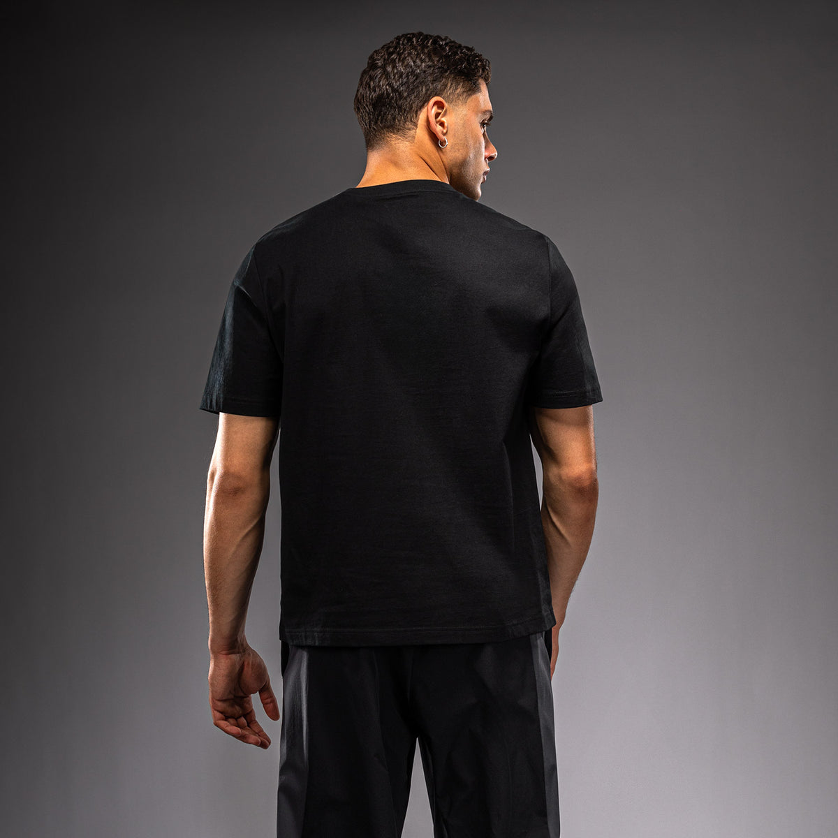 Venum Essential Baumwoll-T-Shirt - Schwarz/Gold
