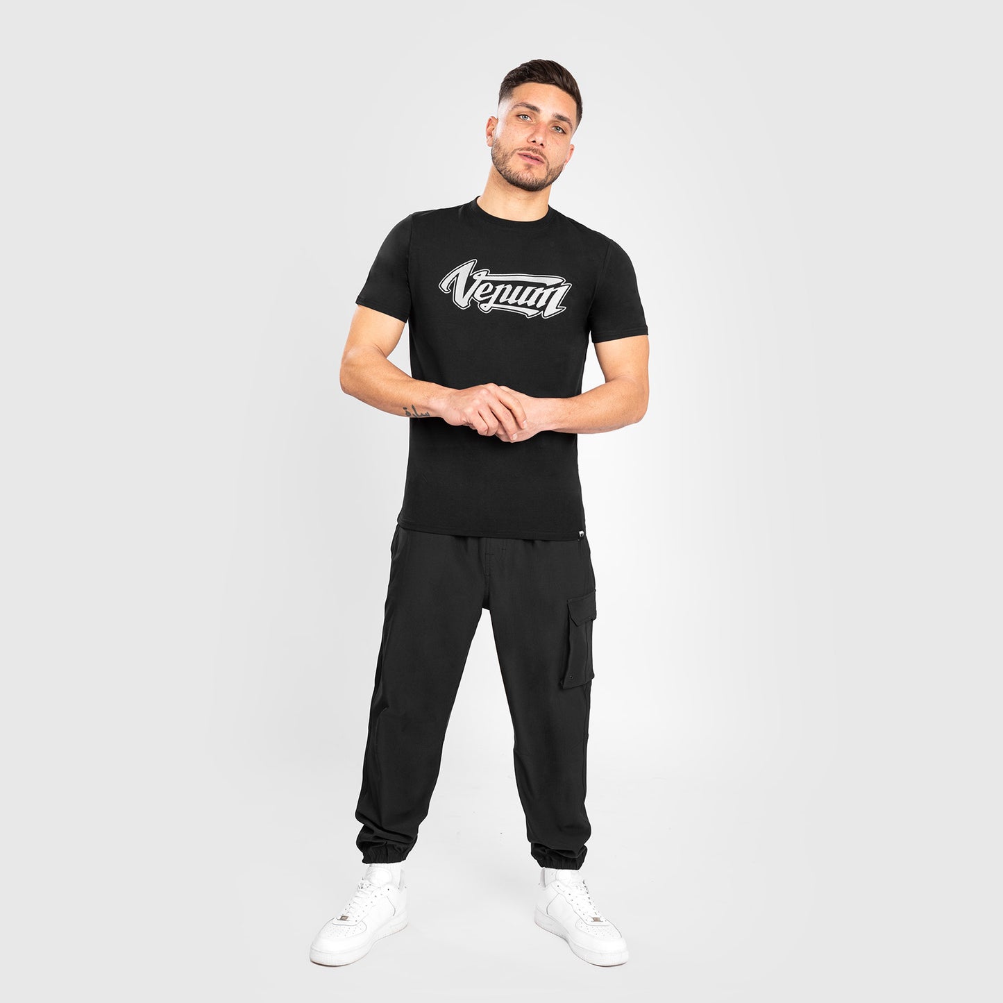 Venum Absolute 2.0 T-Shirt - Angepasste Passform - Schwarz/Silber
