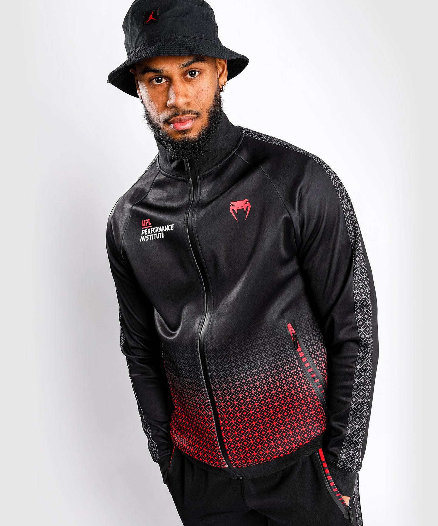 Venum UFC Performance Institute Jacke – Schwarz/Rot