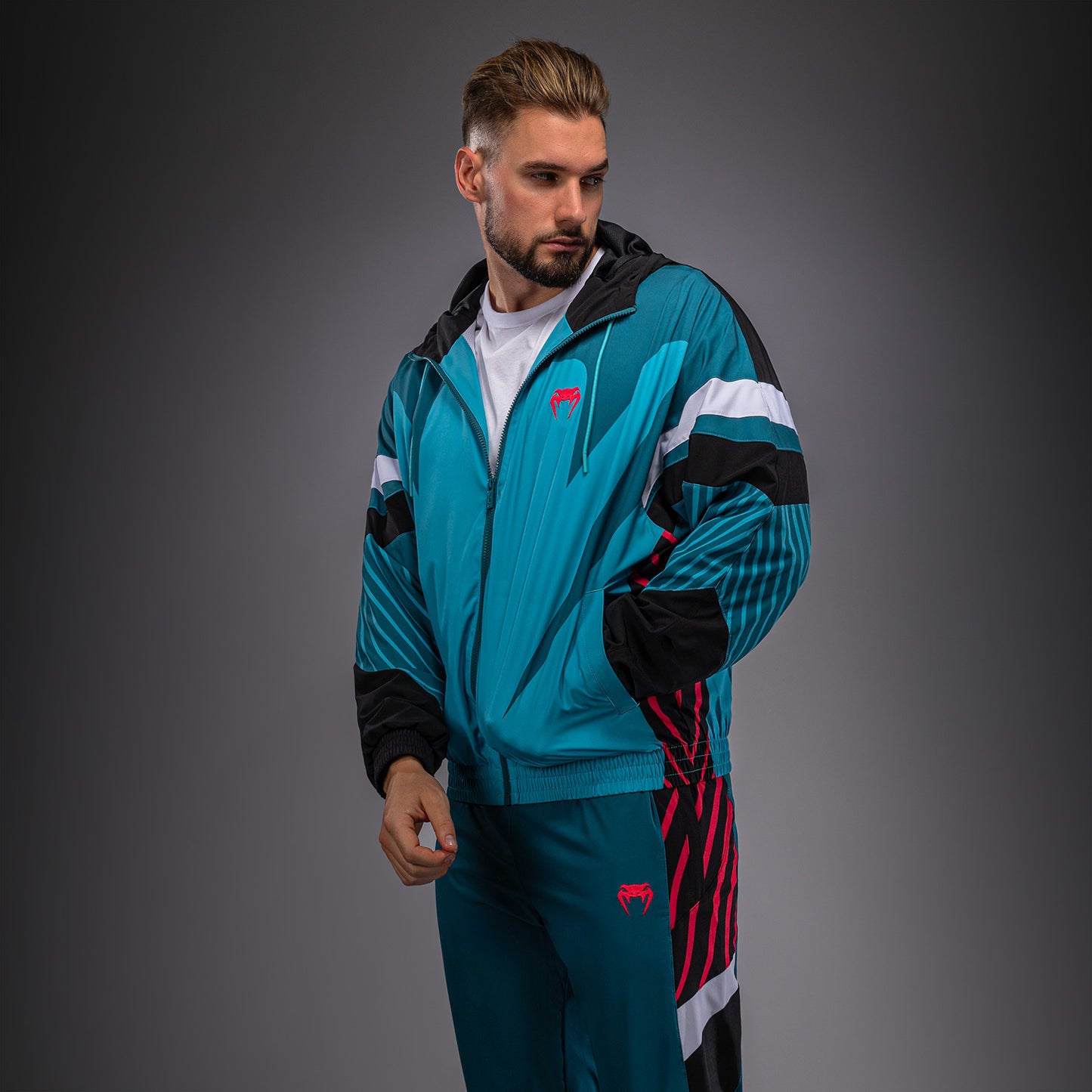 Venum Attack 90 Trainingsjacke – Miami Blau