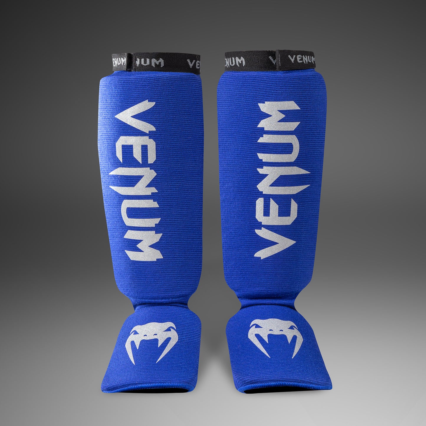Venum Kontact Schienbeinschoner - Royalblau/Silber