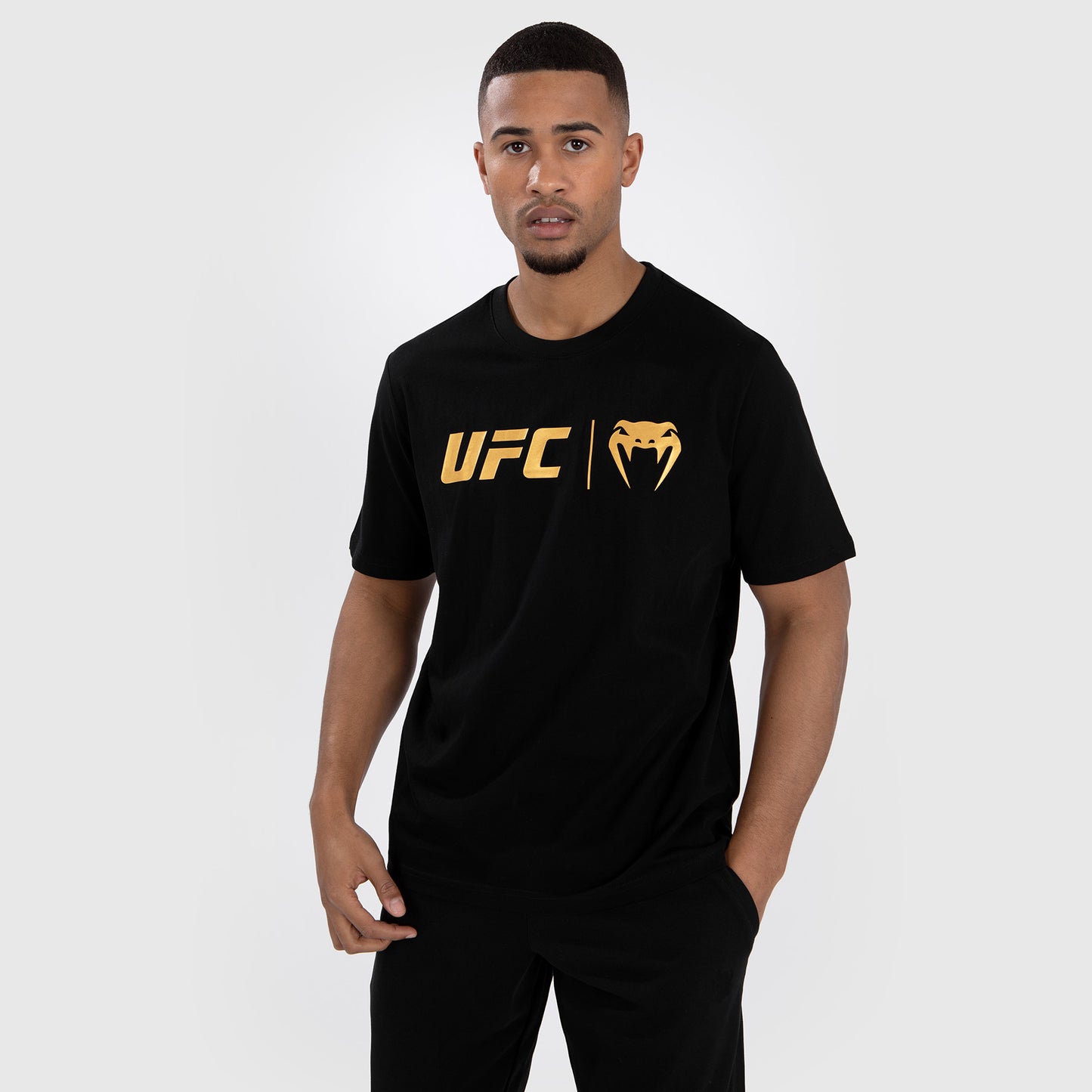 UFC Venum Classic T-Shirt - Schwarz/Gold