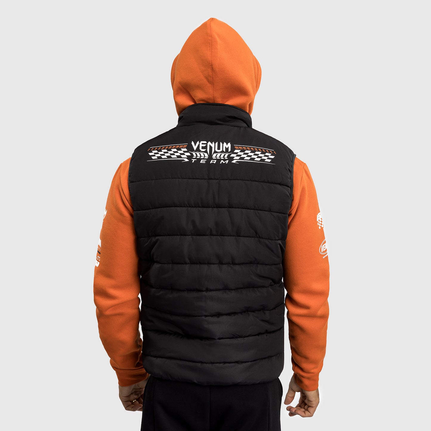 Venum Motorsport Daunenjacke - Tiefschwarz