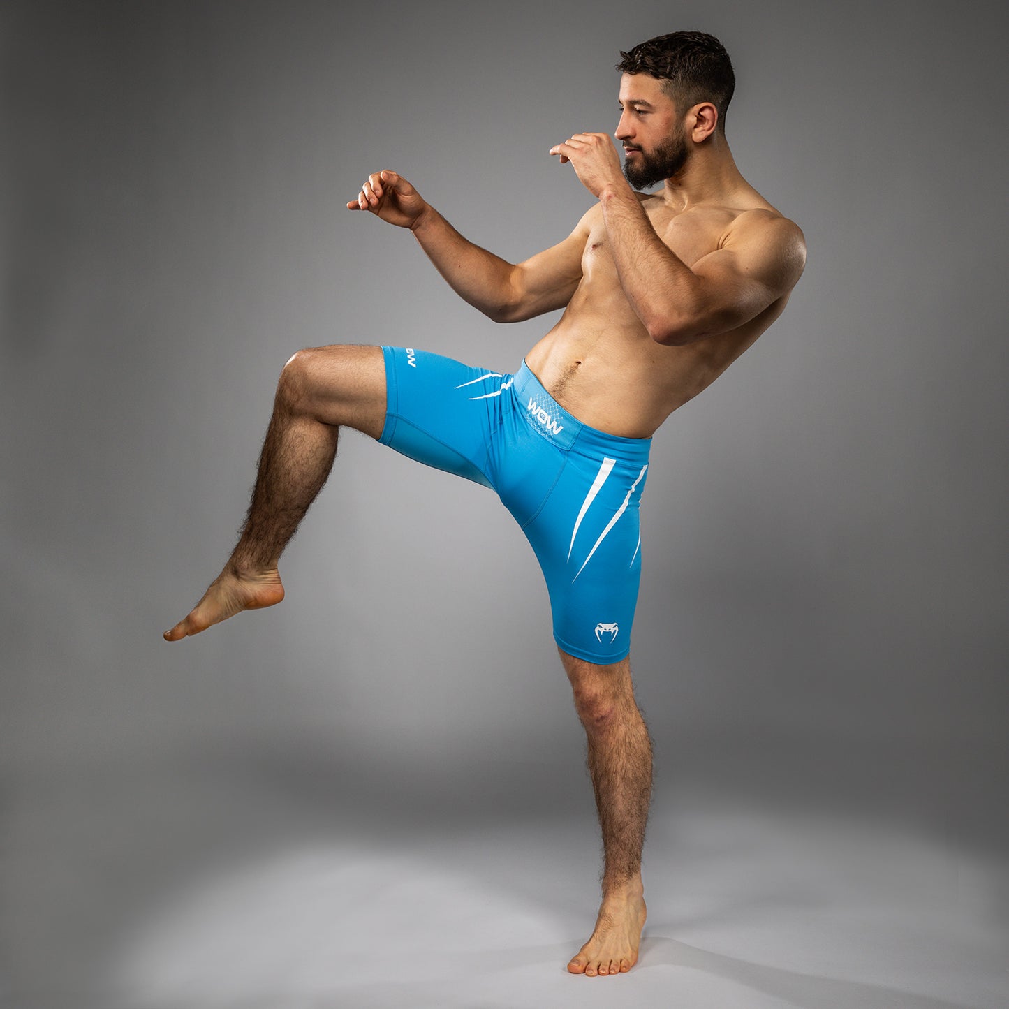 Venum x WOW FC Herren Vale Tudo Shorts - Pacific Blue
