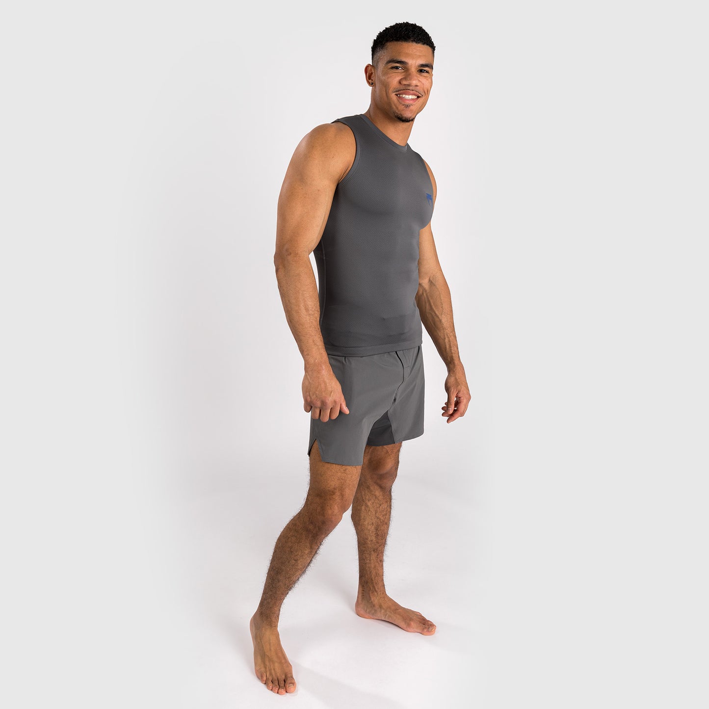 Venum Contender Herren Ärmelloser Rashguard - Grau