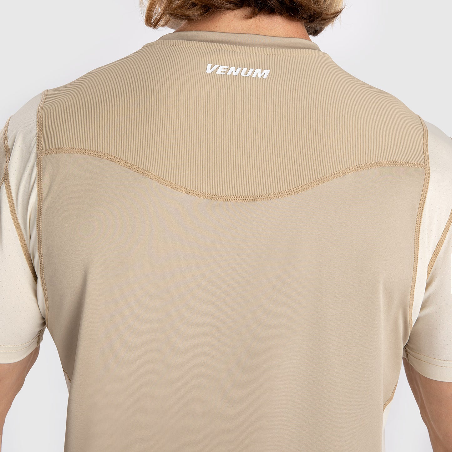 Venum Tempest Herren Dry-Tech T-Shirt - Beige/Sand