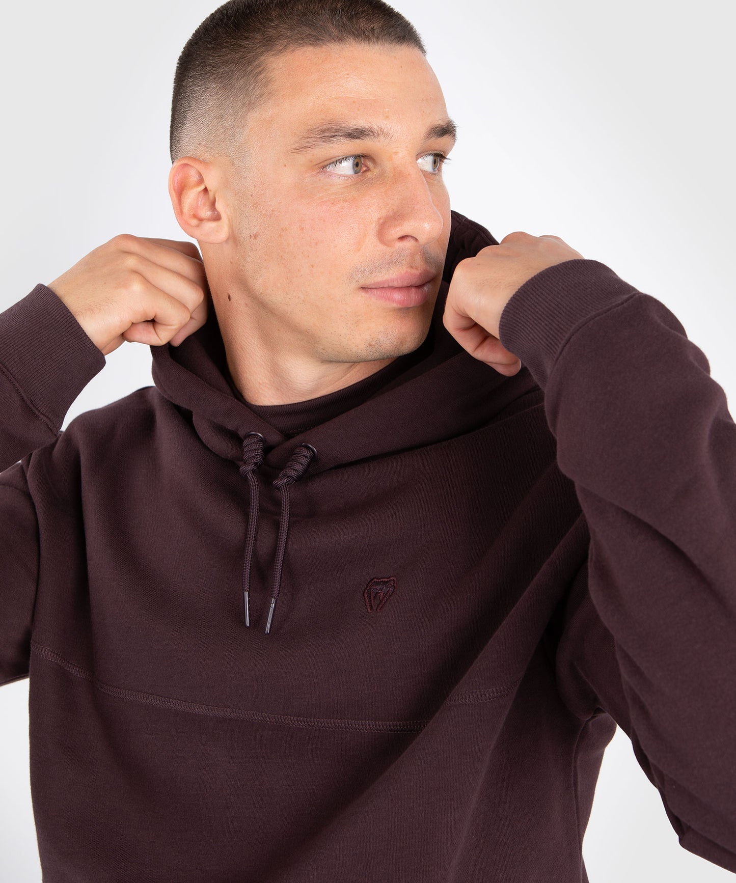 Venum Silent Power Hoodie - Dunkelbraun
