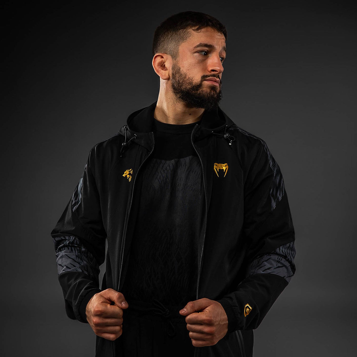 Venum x Chimaev Trainingsjacke - Schwarz/Grau
