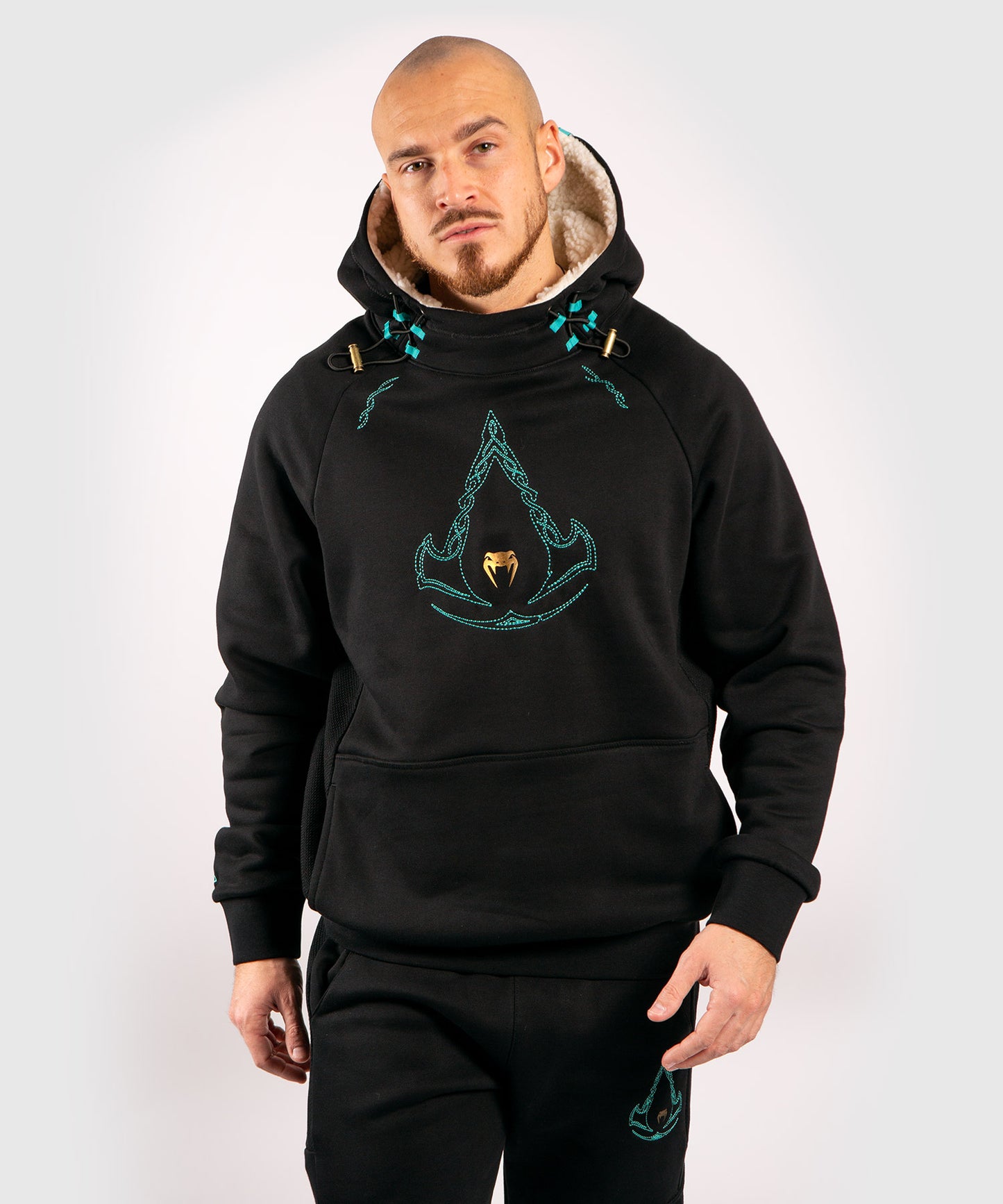 Venum Assassin's Creed Hoodie – Schwarz/Blau