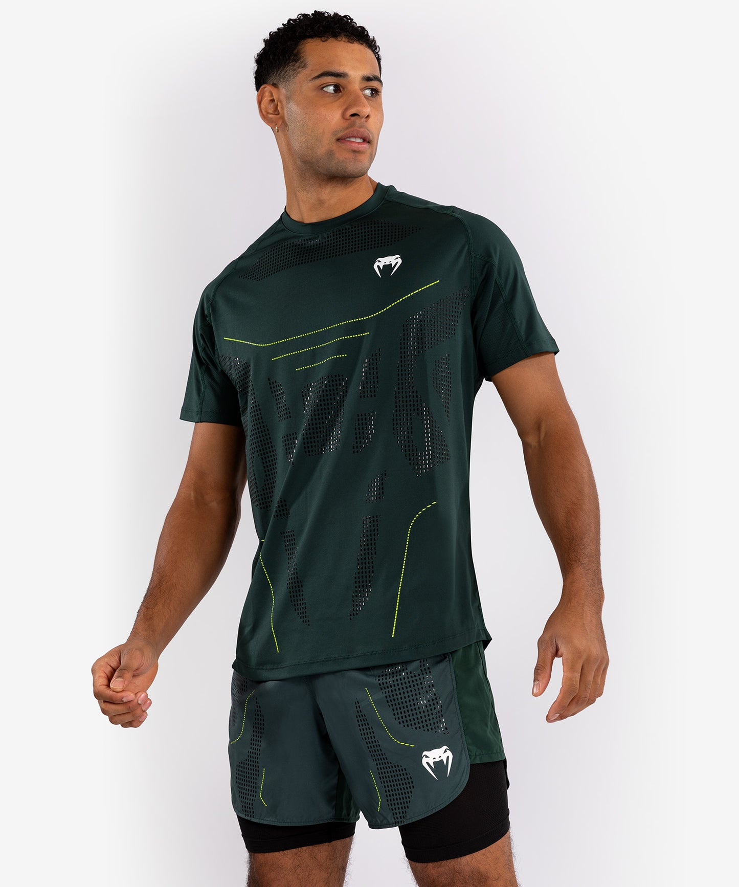 Venum Technical 3.0 Dry-Tech T-Shirt - Waldgrün