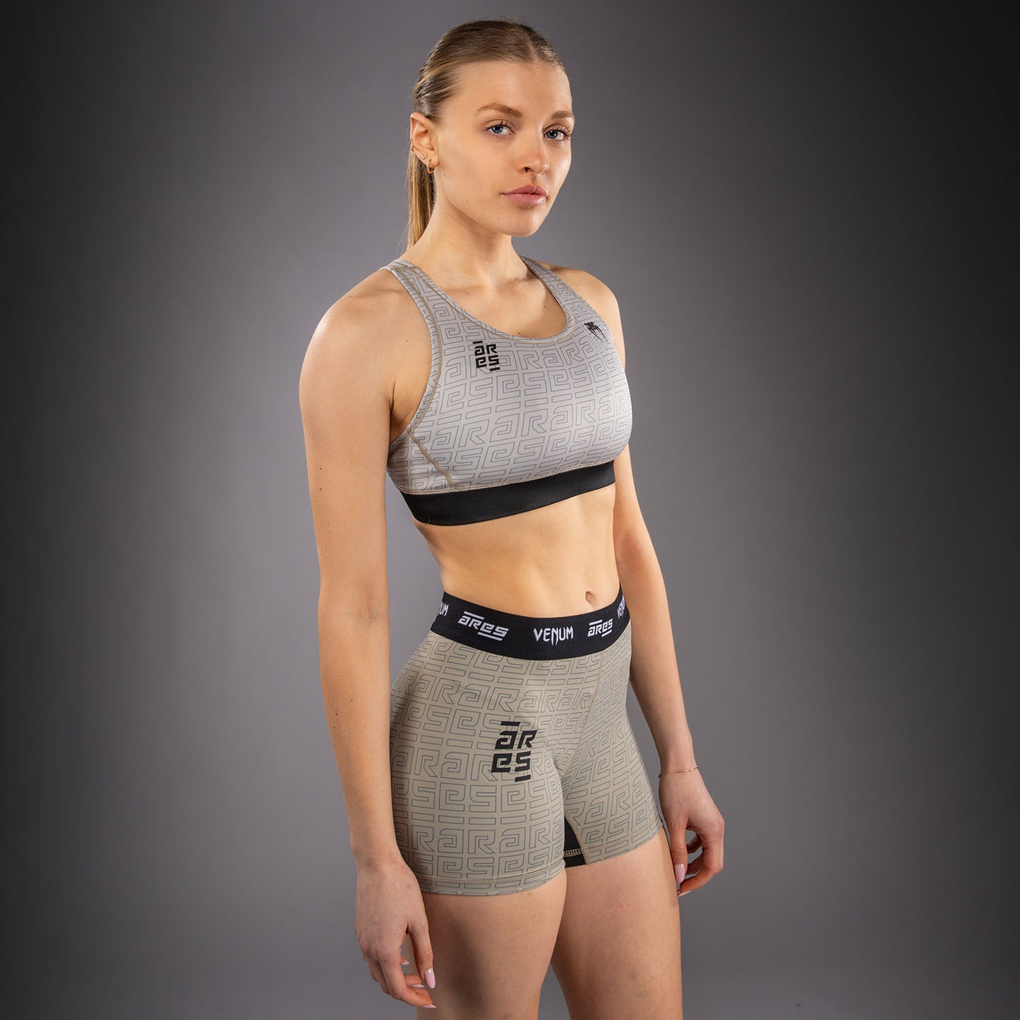 Venum x Ares 2.0 Sport-BH für Damen – Sand