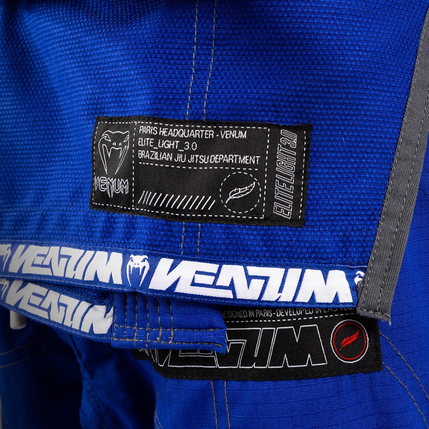 Venum Elite 3.0 Light BJJ Kimono - Blau