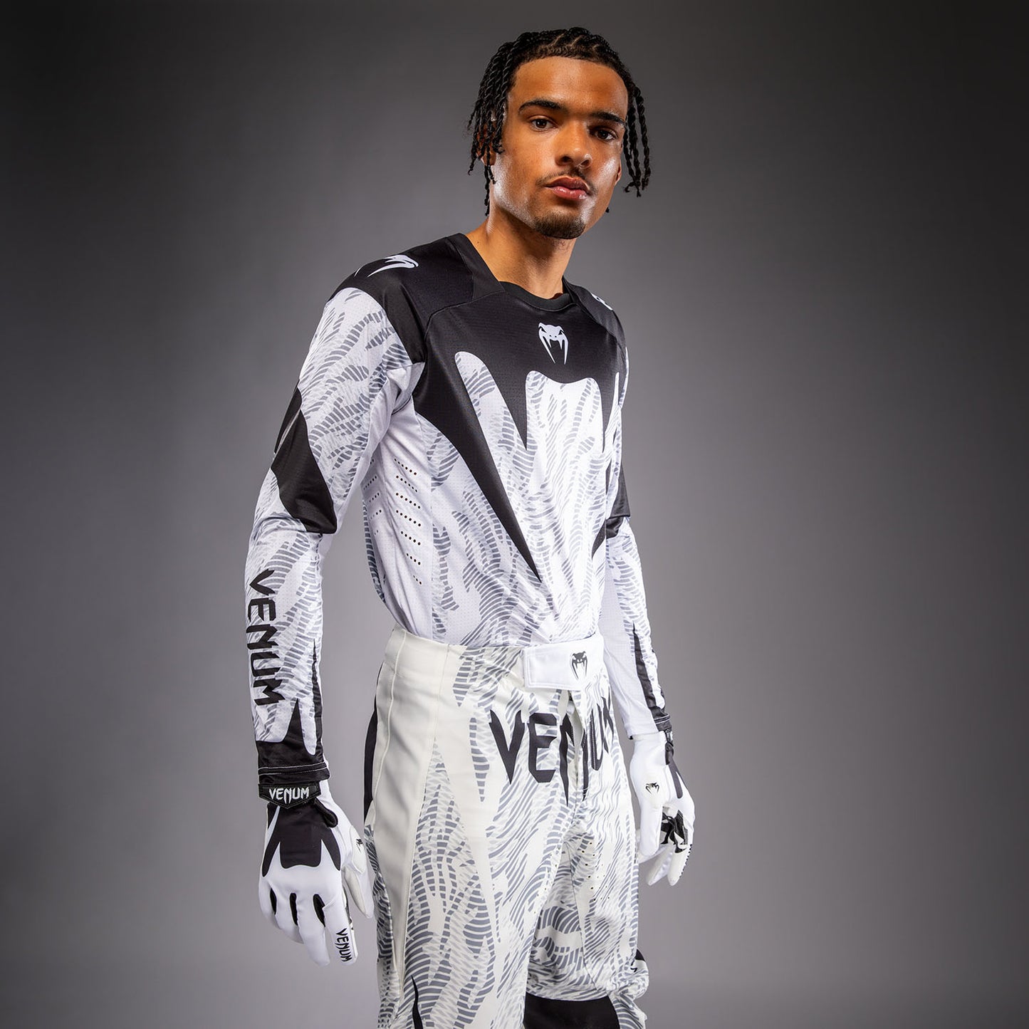 Venum MX Elite Motorsports-Trikot - Weiß