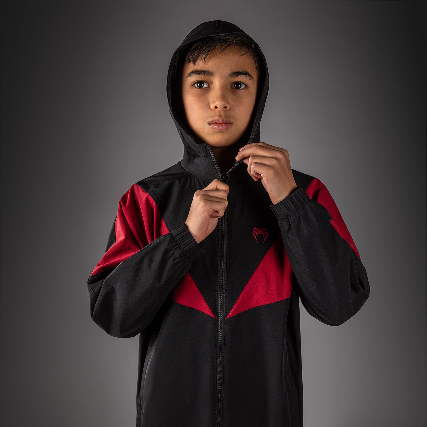 Venum Vectra Trainingsjacke für Kinder - Schwarz/Rot