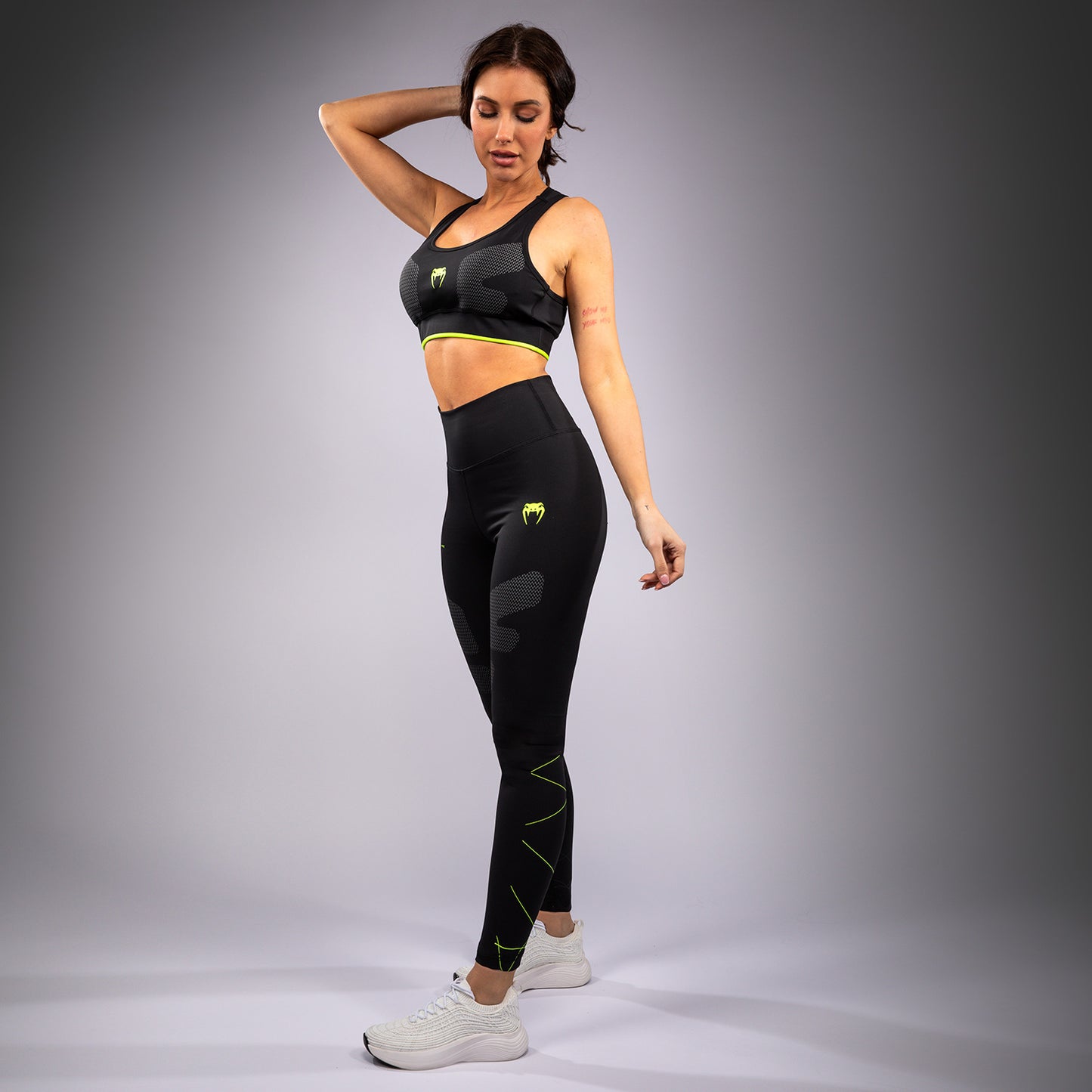 Venum Training Camp 4.0 Leggings - Schwarz/Neongrün