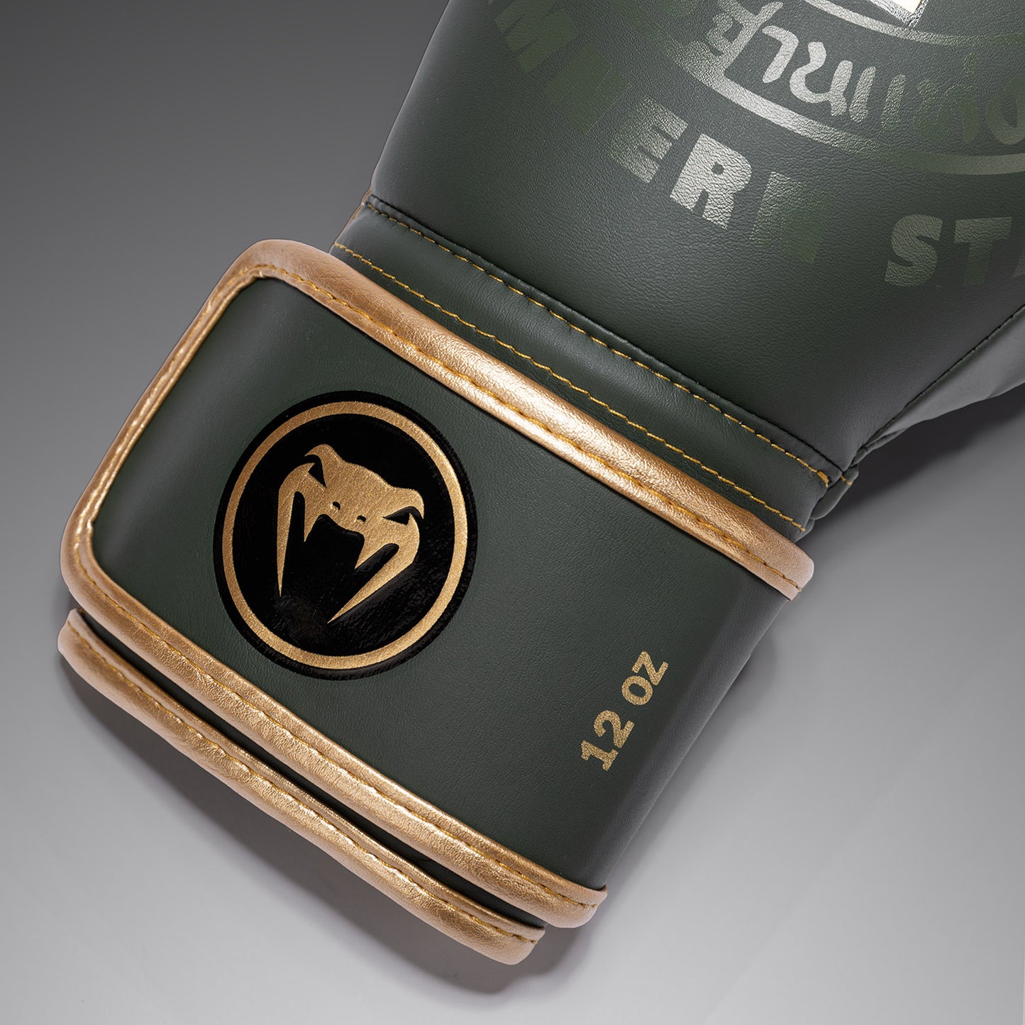 Venum x Rajadamnern Boxhandschuhe - Militärgrün