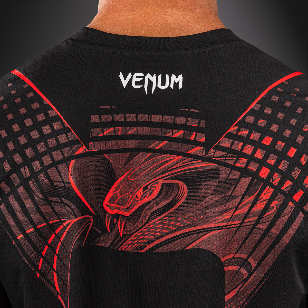 Venum Crimson Viper 2.0 T-Shirt - Schwarz/Rot