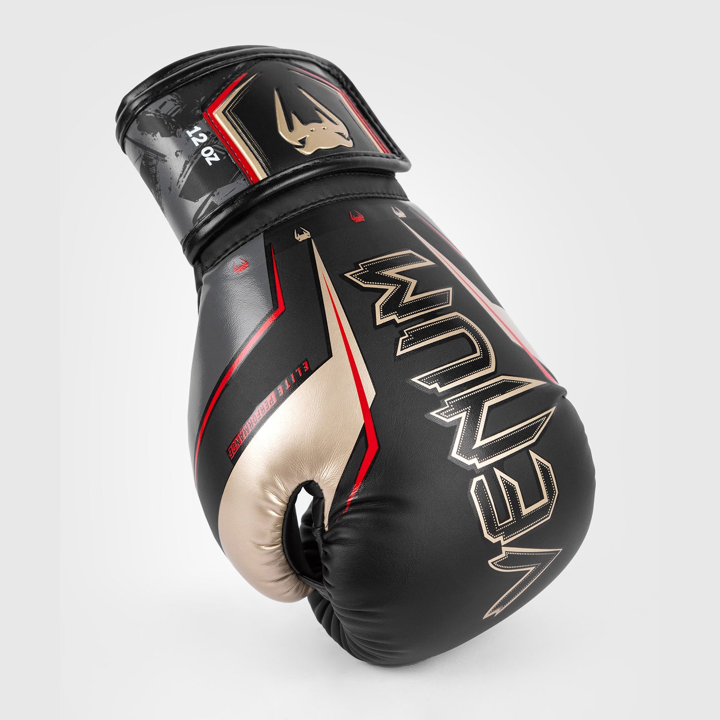Venum Elite Evo Boxhandschuhe - Schwarz/Gold/Rot
