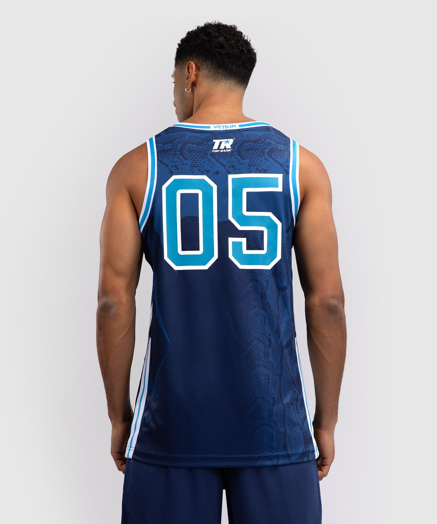 Venum x Top Rank Original Herren Basketballtrikot - Marineblau