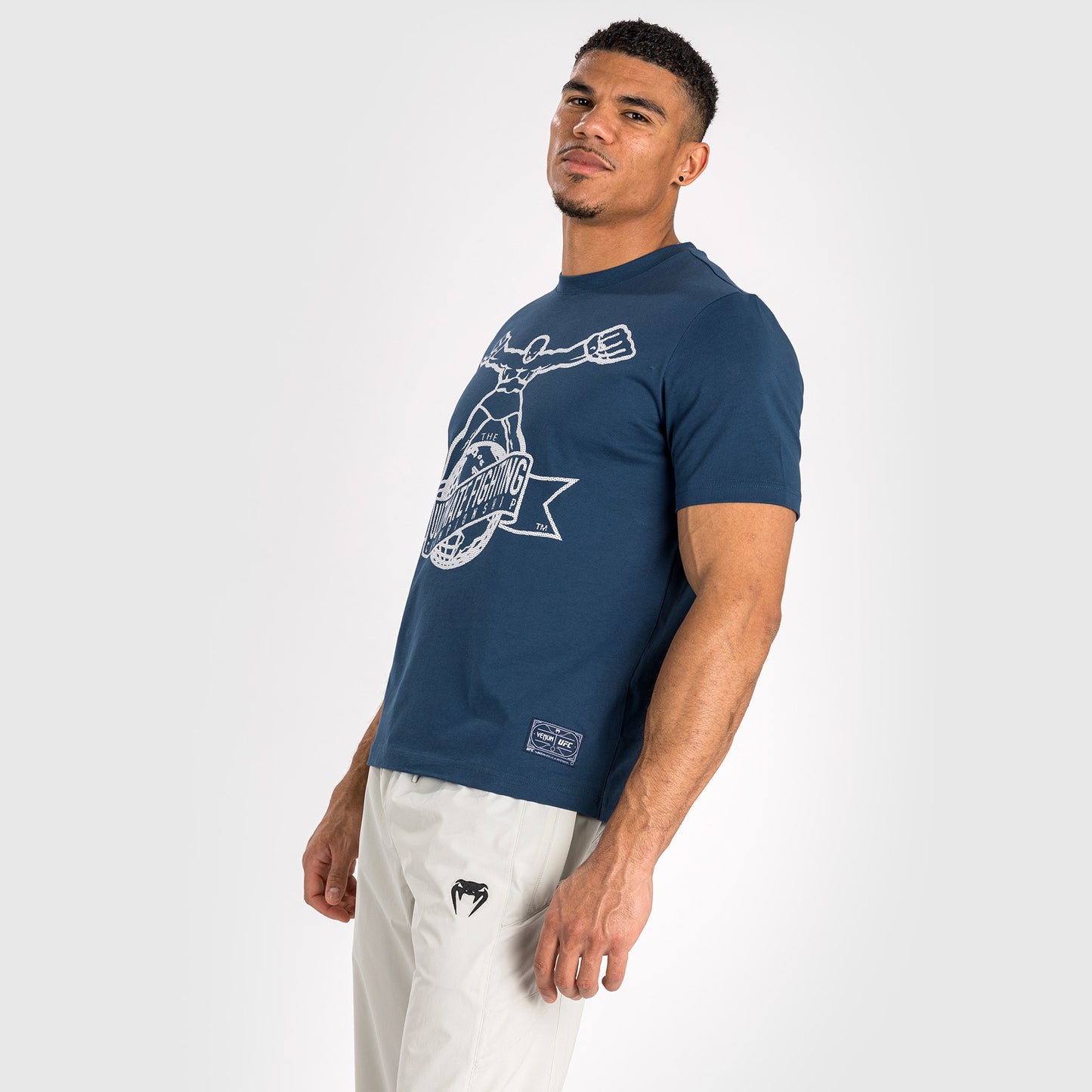 UFC by Venum Ulti-Man T-Shirt - Marineblau/Weiß