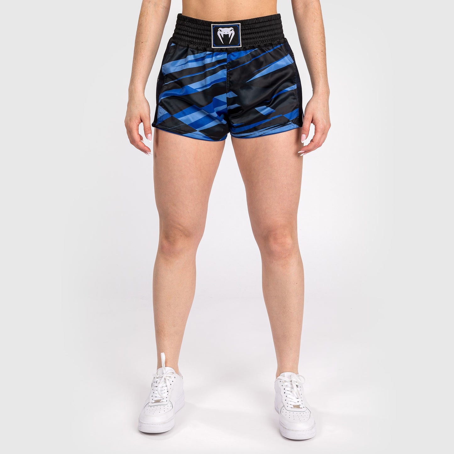 Venum Abyss Frauen Muay Thai Shorts - Schattenblau